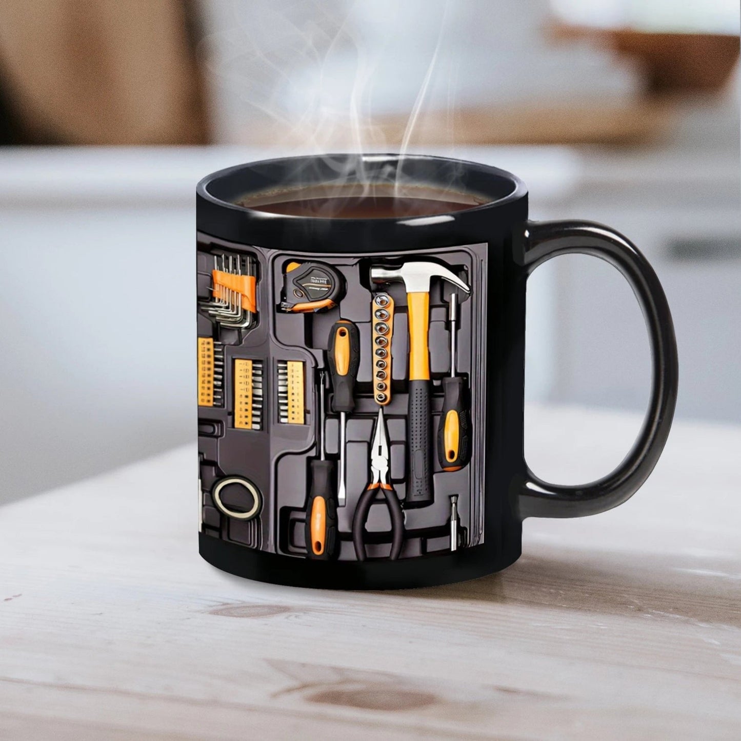 ToolBox Brew – Kaffeetasse mit Werkzeugmotiv