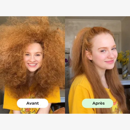Dampf-Glättbürste für glattes Haar und weniger Frizz beim Styling