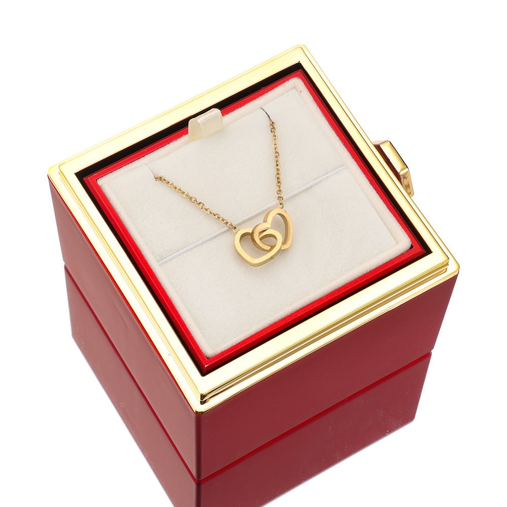 Liora™ – Elegante Halskette mit Rose-Box für stilvolle Geschenkideen [50 % Rabatt]