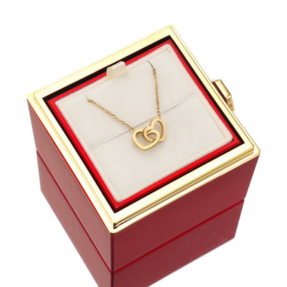 Liora™ – Elegante Halskette mit Rose-Box für stilvolle Geschenkideen [50 % Rabatt]
