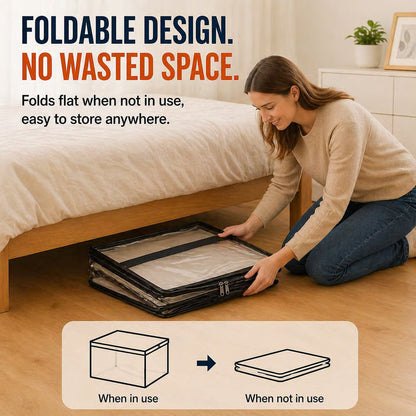 TidyUpStacker™ – Sofortiger Platzgewinn im Schrank & Ordnung für sperriges Durcheinander