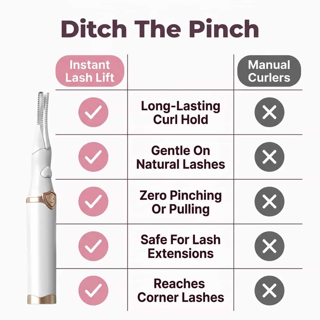 Instant Lash Lift Wimpernzange – Sanftes Design für alle Augenformen