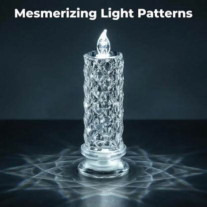 CrystalShine™ - Safe and Mess-Free Battery Operated Glitter Candle Lights
