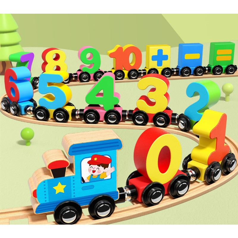 Easy-Build™ | Magnetische Zahlenbahn – Frühkindliche Mathematik spielerisch fördern