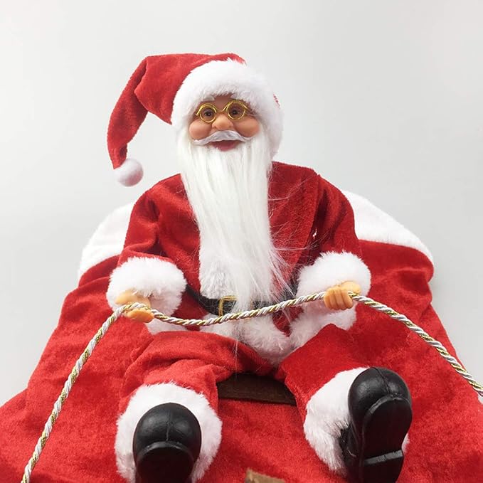 SantaRide™ – Lustiges Weihnachtsmann-Reiterkostüm für Hunde