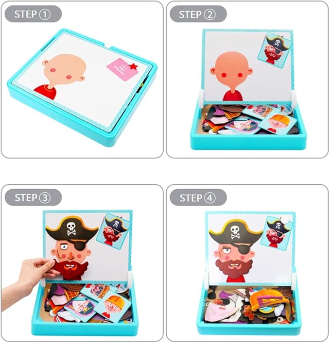 EduMag – Magnetisches Lern Gesichter-Puzzle | 50% RABATT