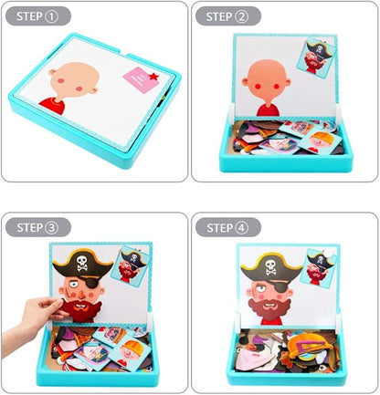 EduMag – Magnetisches Lern Gesichter-Puzzle | 50% RABATT