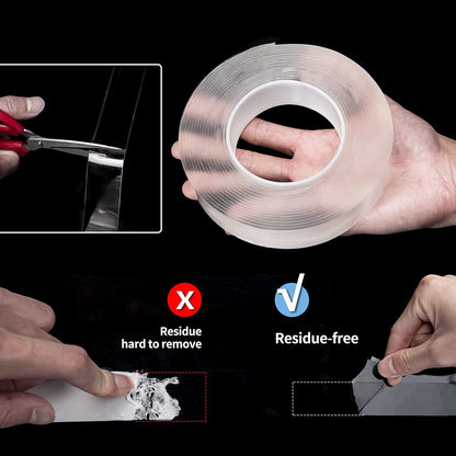 1+1 Gratis | TransparentTape™ | Doppelseitiges Nano Klebeband