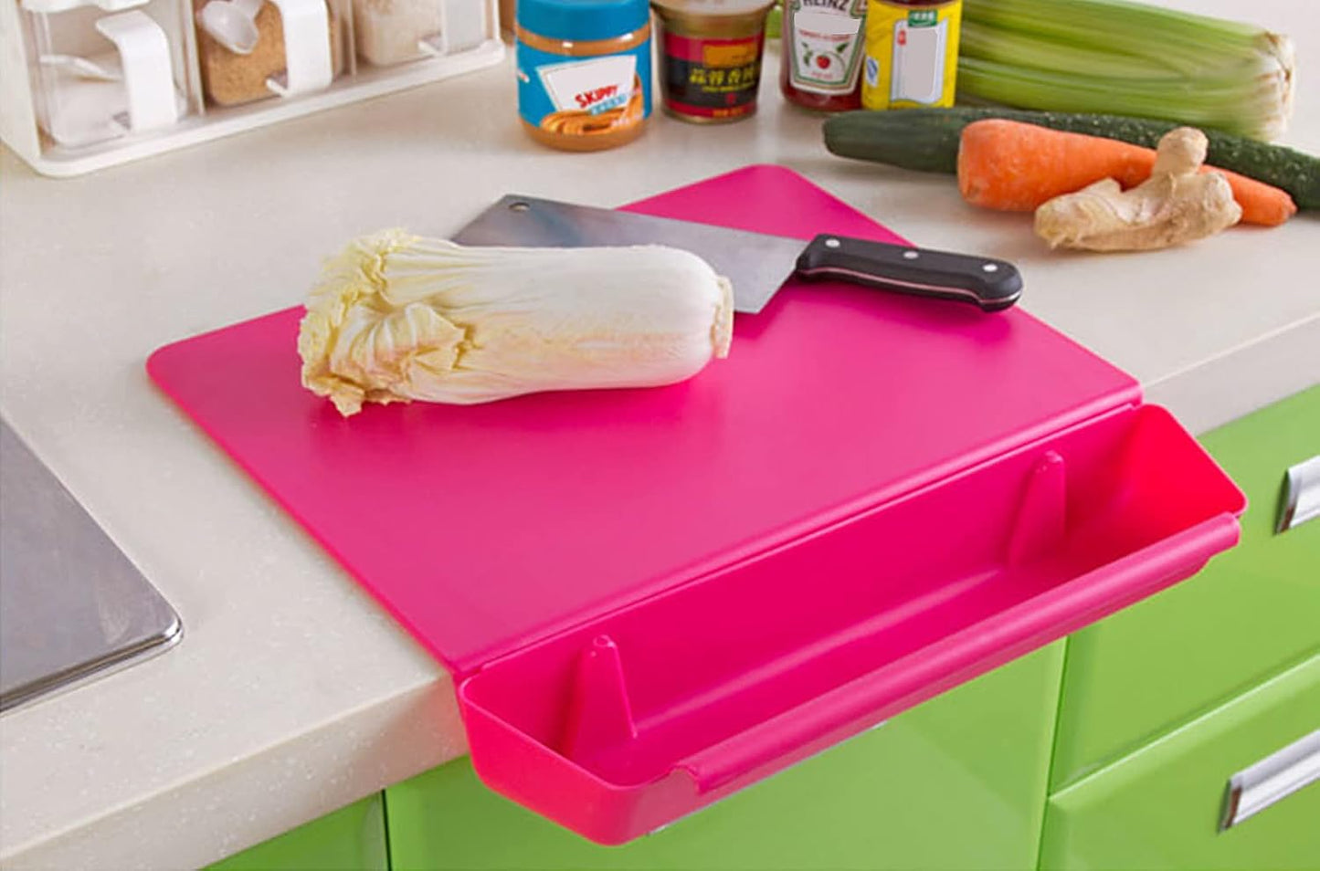 1 + 1 GRATIS | SafeSlice™ Premium Schneidebrett