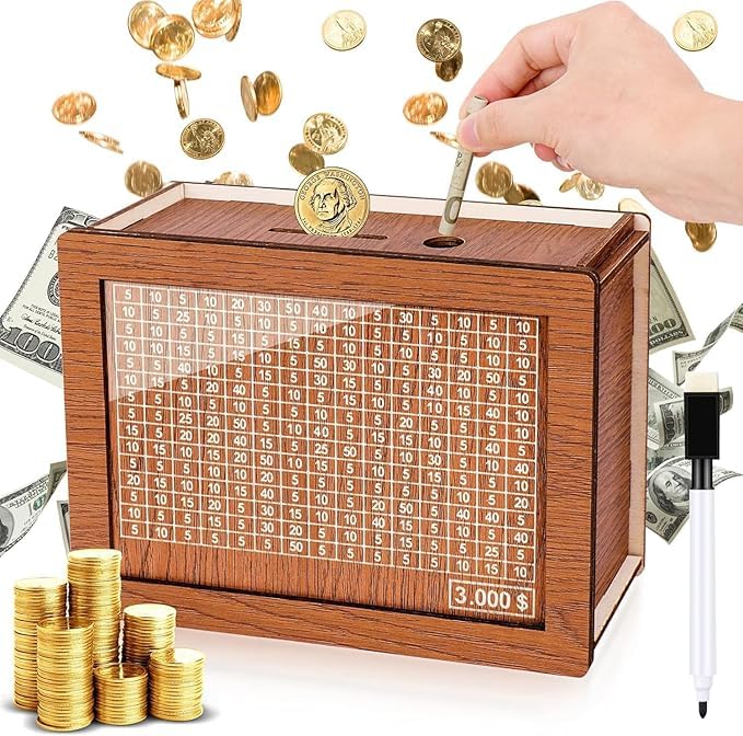 TreasureBox™ | Spardose mit Sparziel