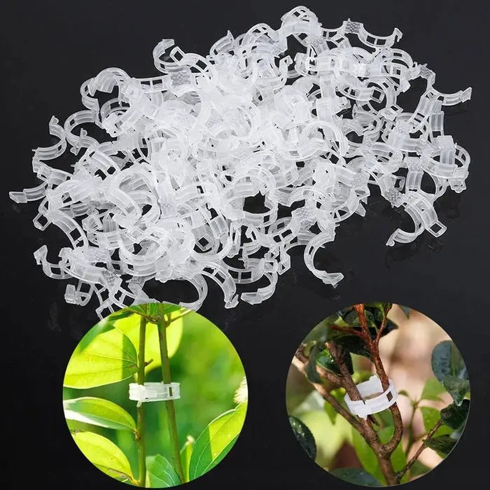 GardenGuard Clips — Wiederverwendbare Pflanzenstützclips für Gartenstängel und Ranken