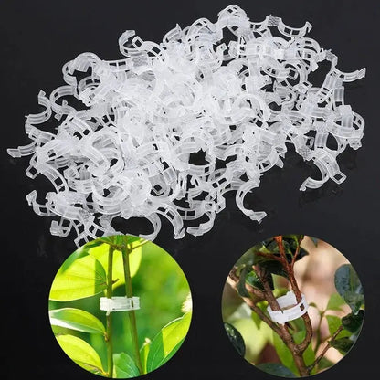 GardenGuard Clips — Wiederverwendbare Pflanzenstützclips für Gartenstängel und Ranken