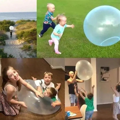 1+2 GRATIS | BubbleFlex™ | Aufblasbarer Stretch-Bubble-Ball für drinnen & draußen