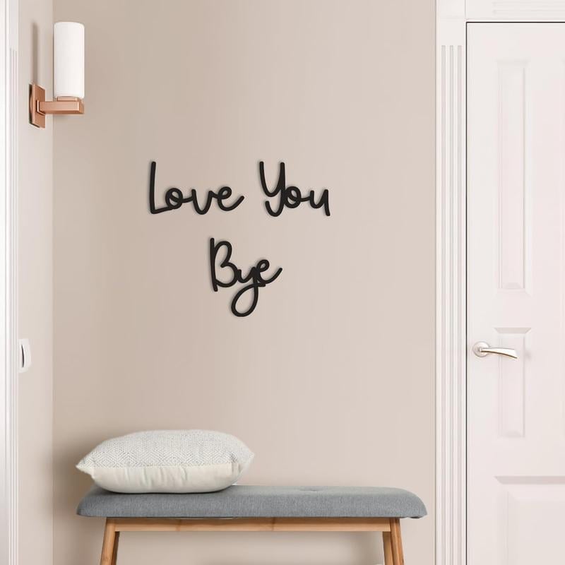 HearthSign Wandbeschriftung – Dekorative Schrift ohne Bohren
