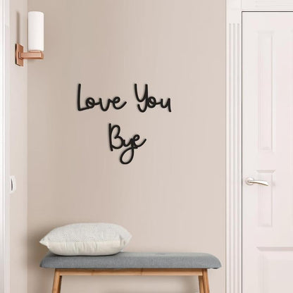 HearthSign Wandbeschriftung – Dekorative Schrift ohne Bohren
