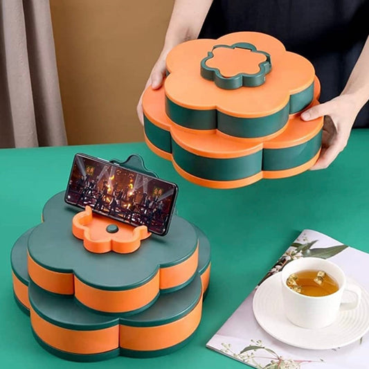 SnackStack™ | Platzsparender Snack-Organizer für stilvolle Präsentation