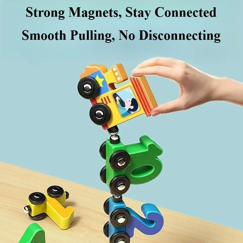 Easy-Build™ | Magnetische Zahlenbahn – Frühkindliche Mathematik spielerisch fördern