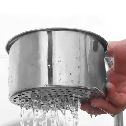 Spülkorb aus Edelstahl für die Küchen-Spüle zur Abflussfilterung