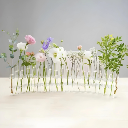 FloraForm — Modulare Glasröhrenvase
