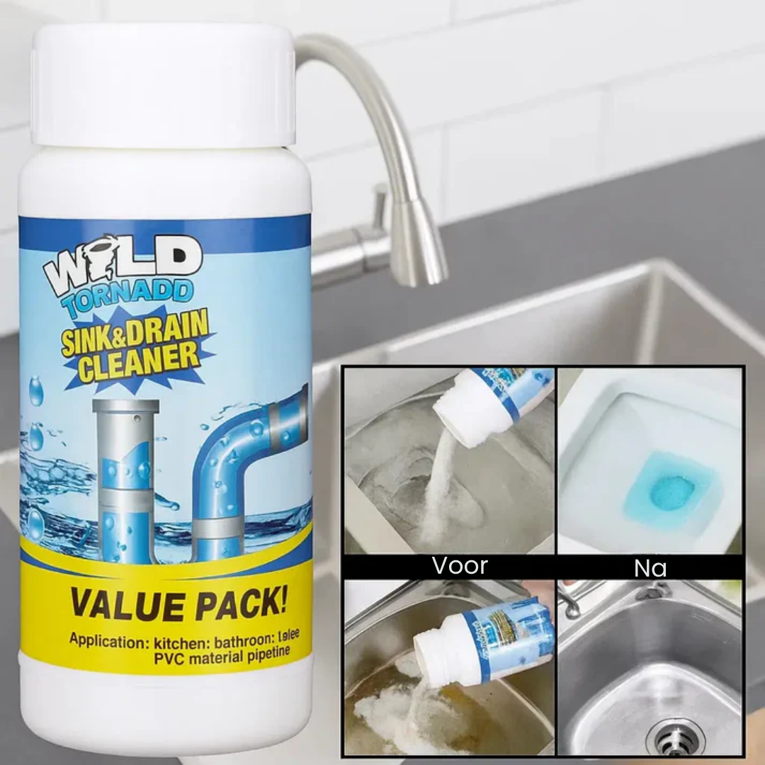 Abflussreiniger 110 g gegen Verstopfungen | Löst Haare, Fett & Seifenreste schnell | Für Küche, Bad & Dusche, einfache Anwendung