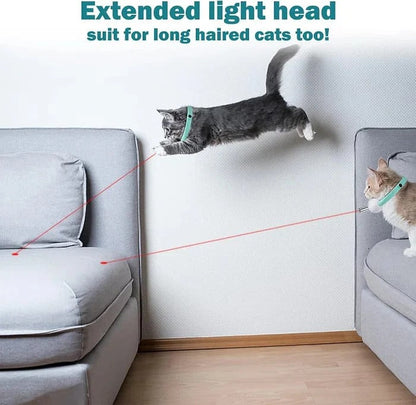 PawLuxe™ | Interaktives Laser-Spielzeughalsband für Katzen