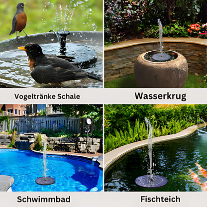 50% Rabatt | SolarSpray™ - Solarbetriebene Wasserfontäne [Letzter Tag Rabatt]
