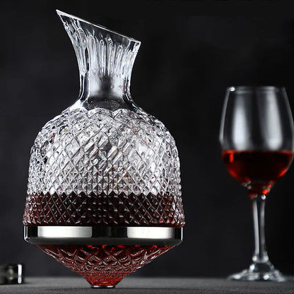 WhirlWine™ | 360° drehbarer Weindekanter aus Kristall [Letzter Tag Rabatt]