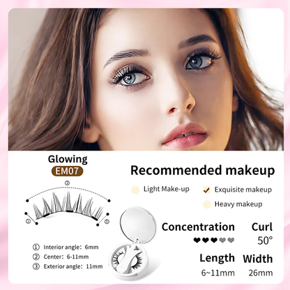 BeauAlori Magnetisches Wimpern-Set – Einfache Anwendung (Neue Edition)