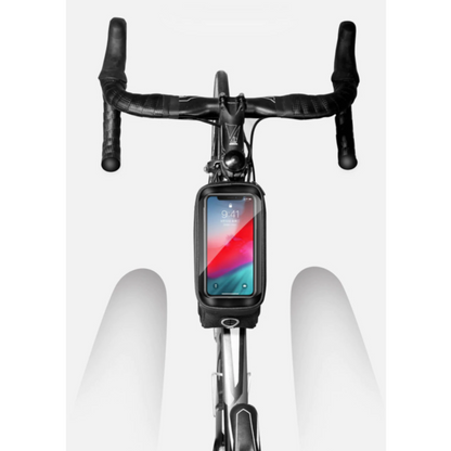 Fahrrad-Rahmentasche mit Handy-Fenster – Wasserdichtes Hardcase | Letzter Tag Rabatt!