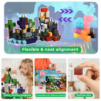 PixelBrix™ – 200-teiliges Set Magnetische Bausteine [50% Rabatt]
