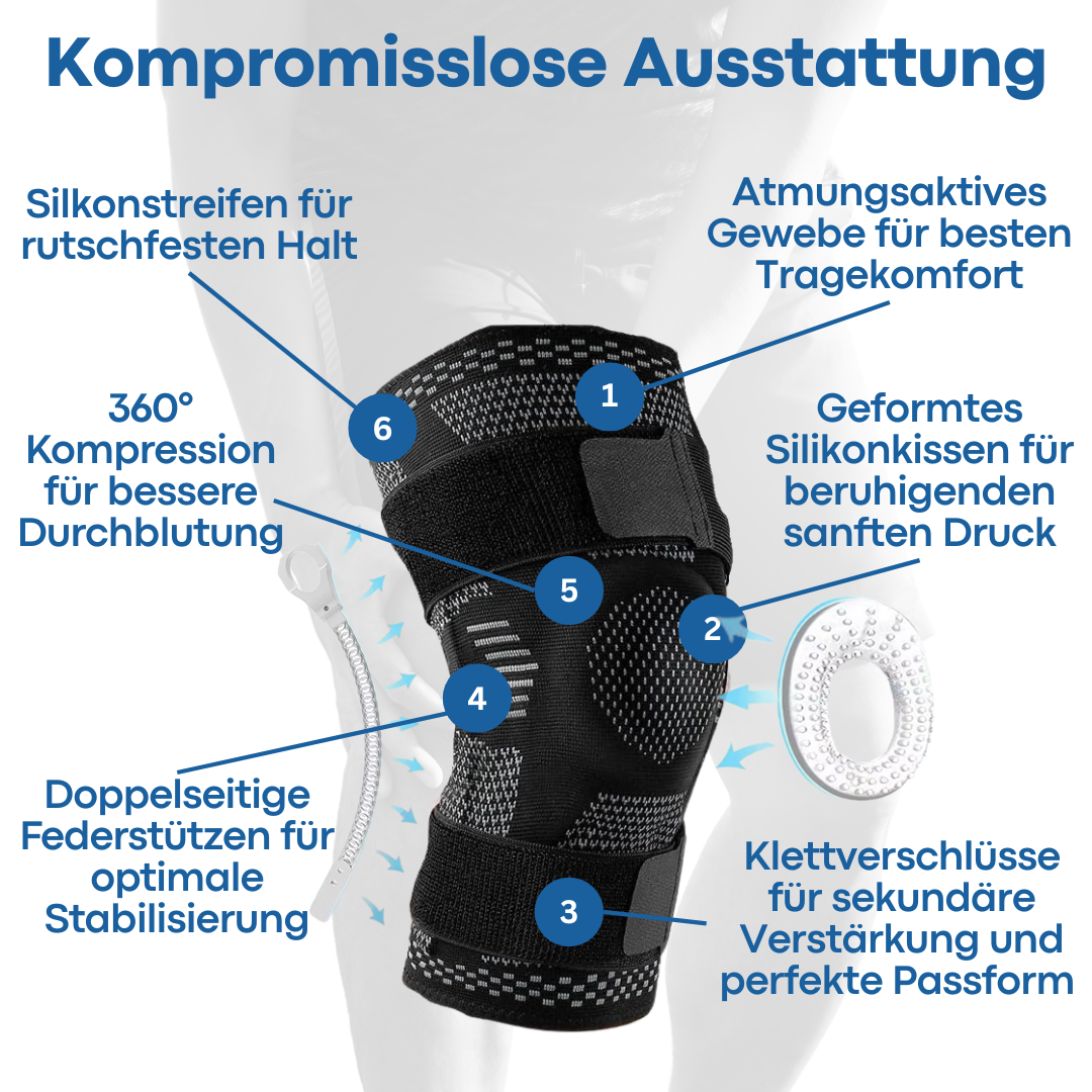 FlexaKnee - Stabilität für Alltag, Sport & Arthrose