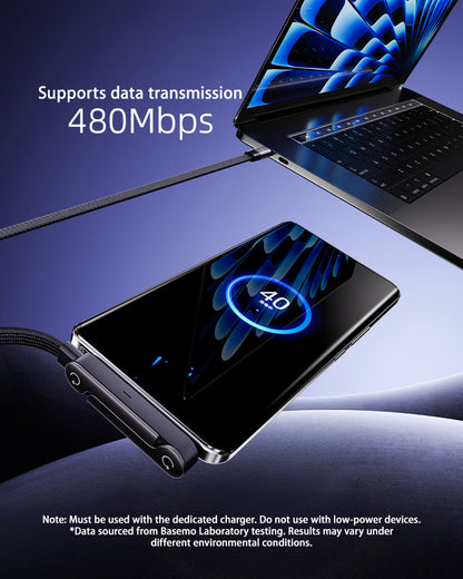 HyperCharge™ | 2-in-1 Ladekabel mit integriertem Standfuß [Letzter Tag Rabatt]