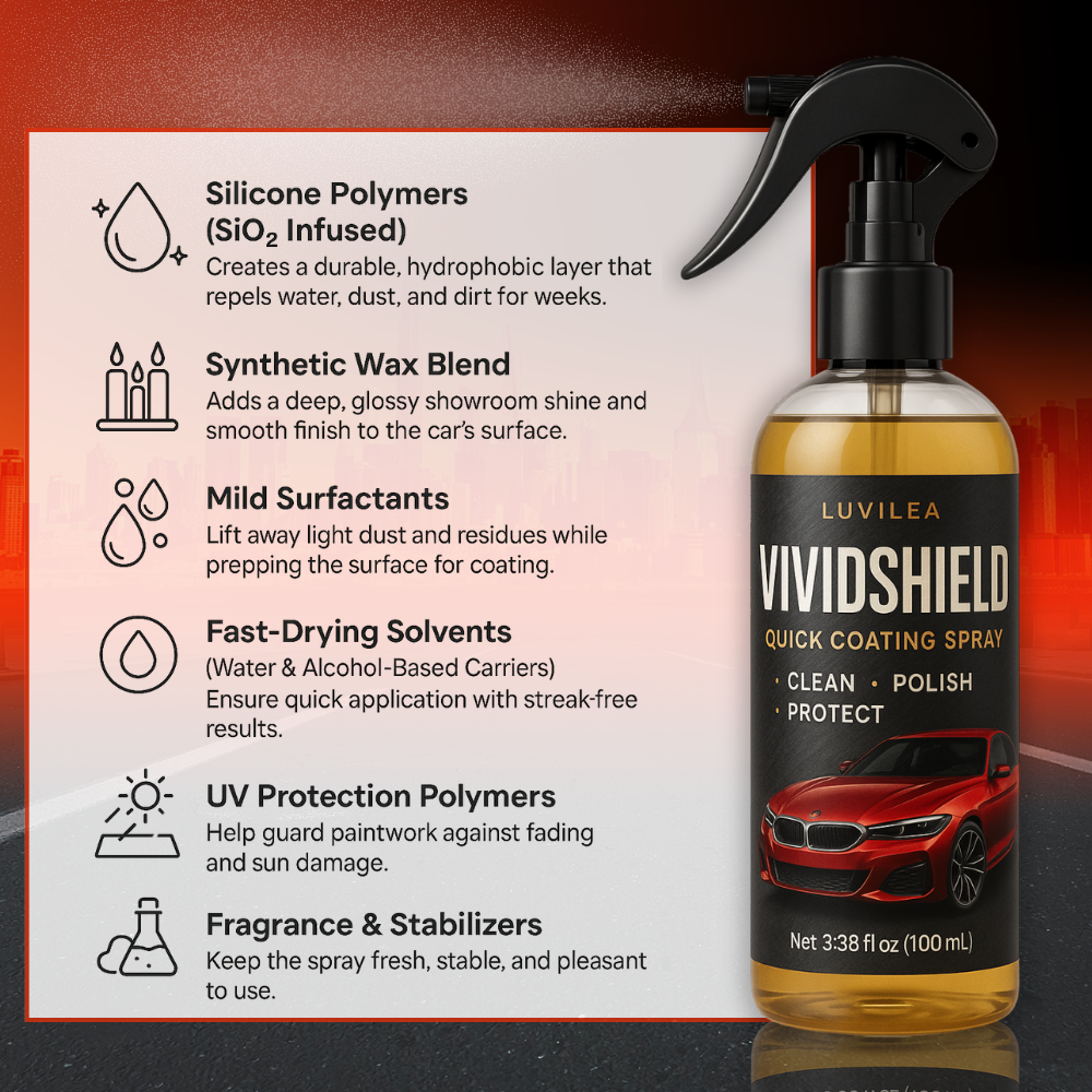 VividShield™ — Entfesseln Sie sofortigen Showroom-Glanz – der überall alle Blicke auf sich zieht!