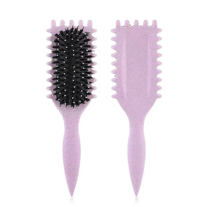 Anti-Frizz Lockenstyling-Bürste – Definiert Locken ohne Frizz oder Ziepen