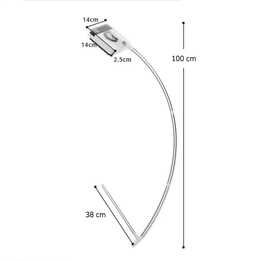 GlassBoom | Glaswischer für die Reinigung von Scheiben an schwer zugänglichen Stellen