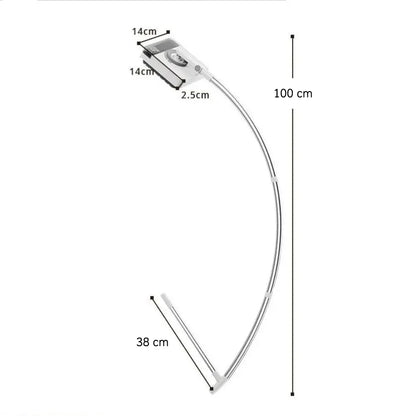 GlassBoom | Glaswischer für die Reinigung von Scheiben an schwer zugänglichen Stellen