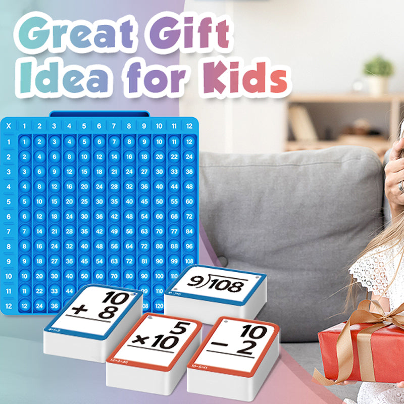 MathGenius Pro - Mathe-Flash-Karten und Pop Fidget Chart | 50% RABATT