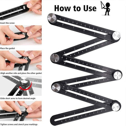 FlexiMaster™ Pro Winkelmesser – meistere jeden Schnitt mit unaufhaltsamer Präzision