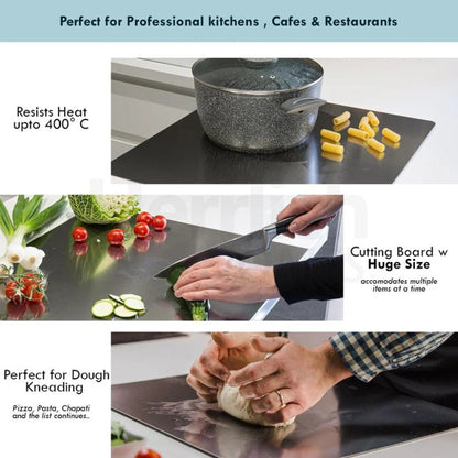 SteelRite — Stainless Cutting Board | 50% OFF