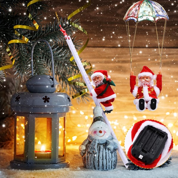 JollyClimb – Tanzender & Singender Weihnachtsmann | 50% RABATT