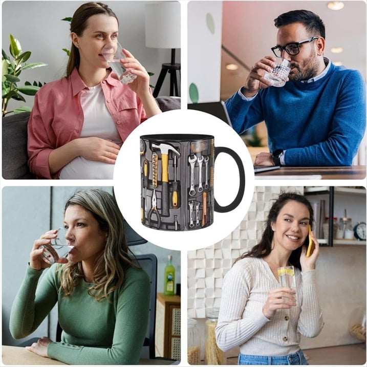 ToolBox Brew – Kaffeetasse mit Werkzeugmotiv