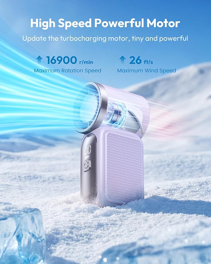 VentoPulse™ | Tragbarer Turbo-Handventilator