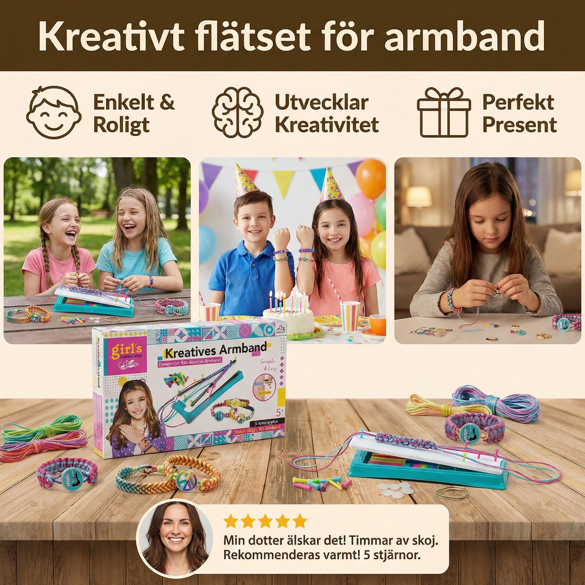 BraidiGlow - Erstellen Sie stilvolle Armbänder schnell und einzigartig