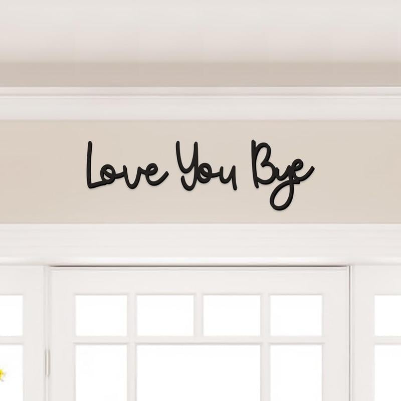 HearthSign Wandbeschriftung – Dekorative Schrift ohne Bohren