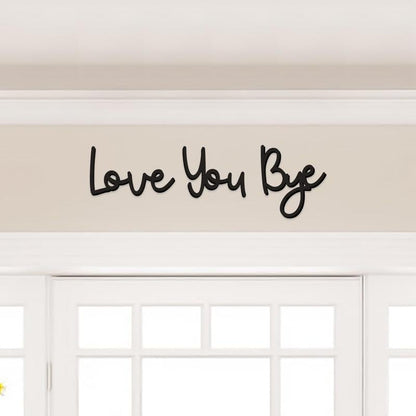 HearthSign Wandbeschriftung – Dekorative Schrift ohne Bohren
