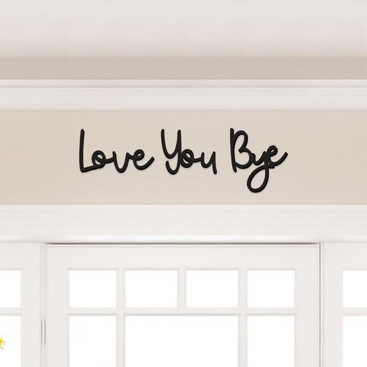 HearthSign Wandbeschriftung – Dekorative Schrift ohne Bohren