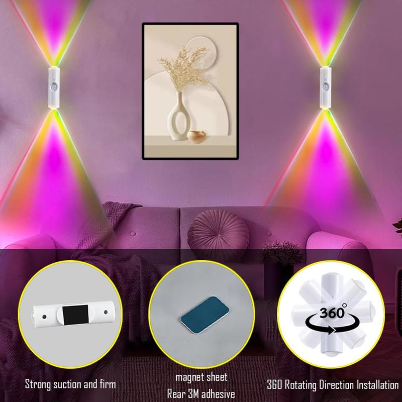 Nur noch heute 50 % Rabatt | GlowNexa™ LED-Nachtlicht mit Bewegungssensor (2Pcs)