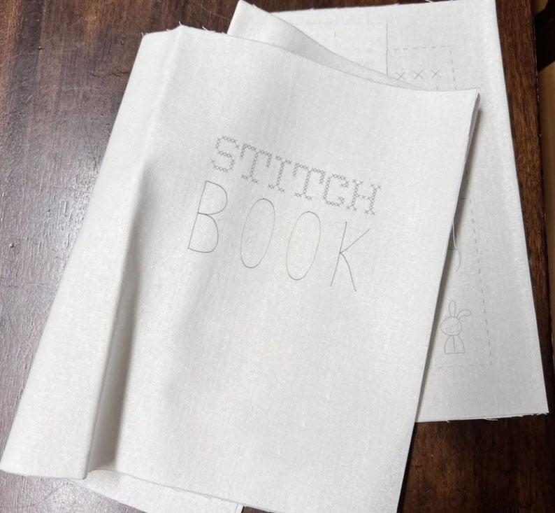 DIY Stickbuch | 86 Stickstiche Lernen | 7 Stoffseiten zum Üben | Für Anfänger & Fortgeschrittene
