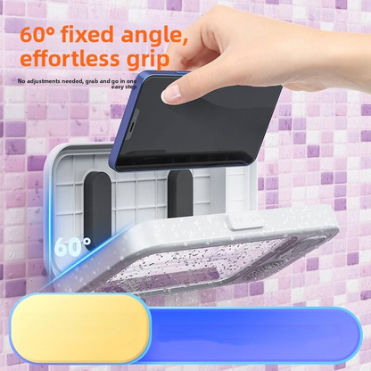 ShowerSound™ | Wasserdichte Handyhalterung mit Bluetooth-Lautsprecher