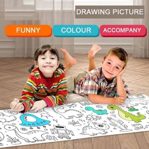 KreativKids - Förderung von Kreativität und Lernen durch Wandaufkleber-Malset | 1 + 1 GRATIS